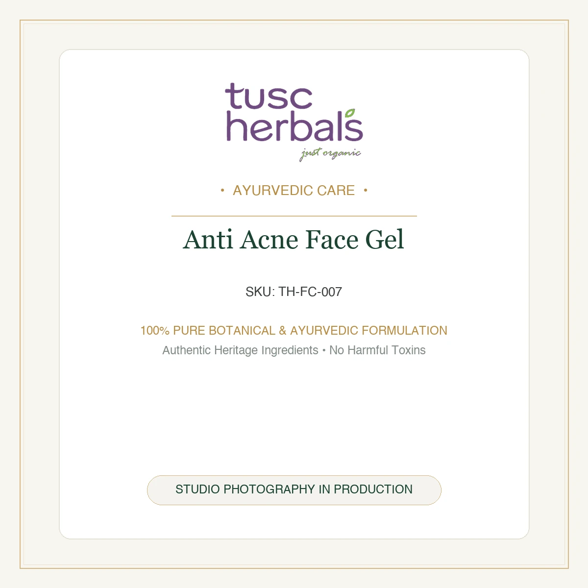 Anti Acne Face Gel