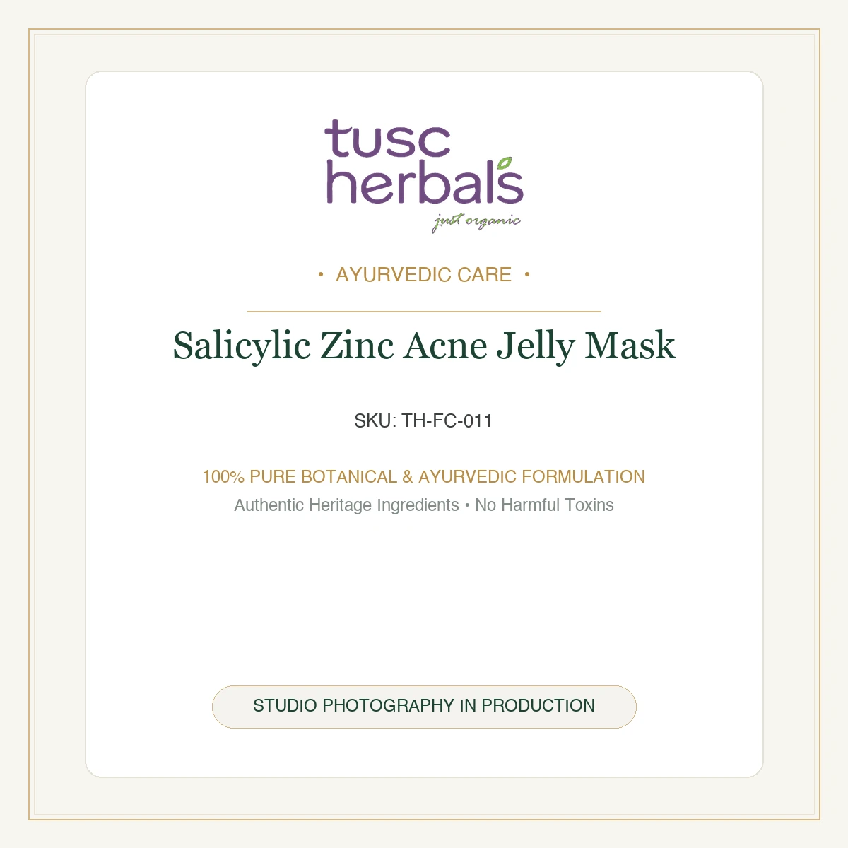 Salicylic Zinc Jelly Mask