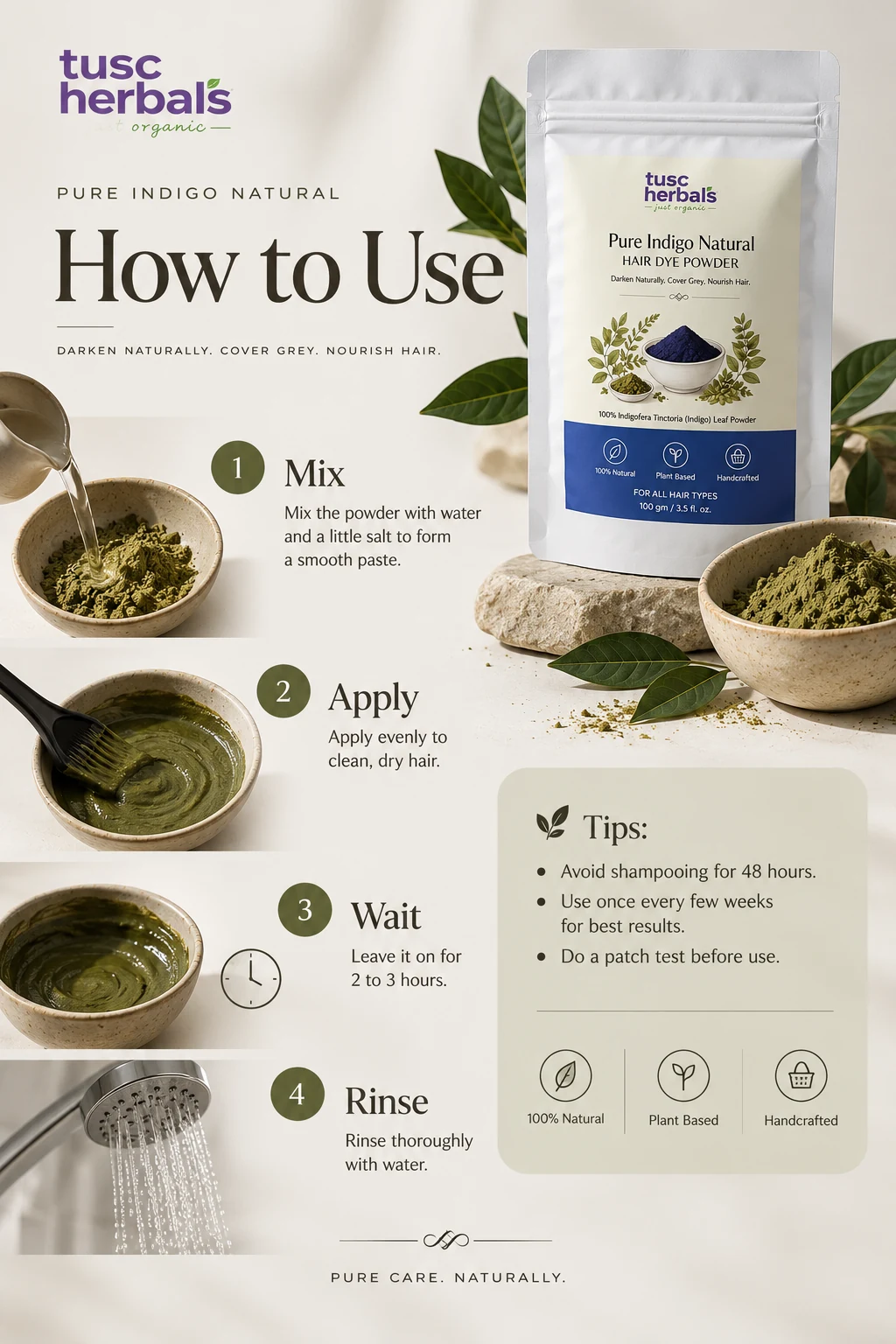 Indigo Powder (Hair Dye) - Image 4