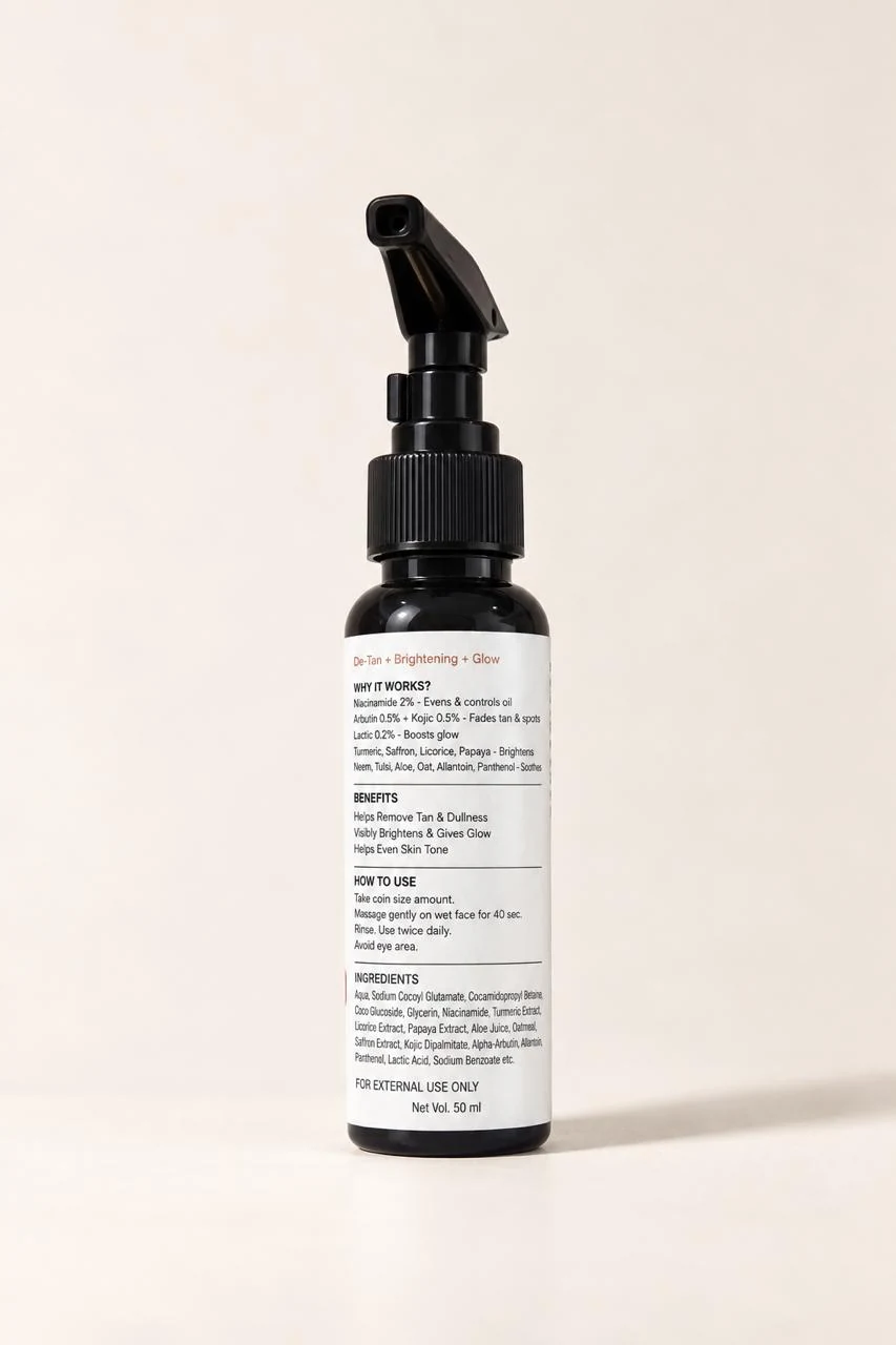 Detan Glow Face Wash - Image 2