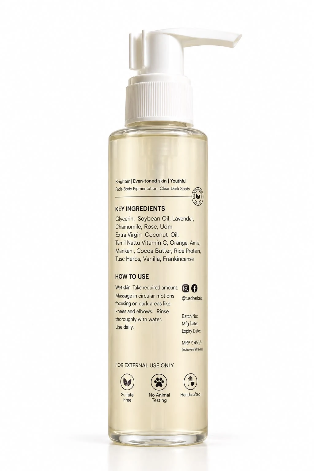Vit C Orange Brightening Body Wash - Image 2